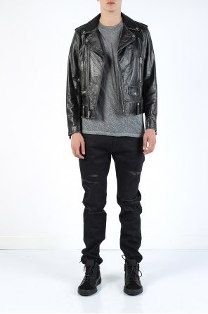 Leather biker jacket, zdjęcie 2 Leather biker jacket od Saint Laurent
